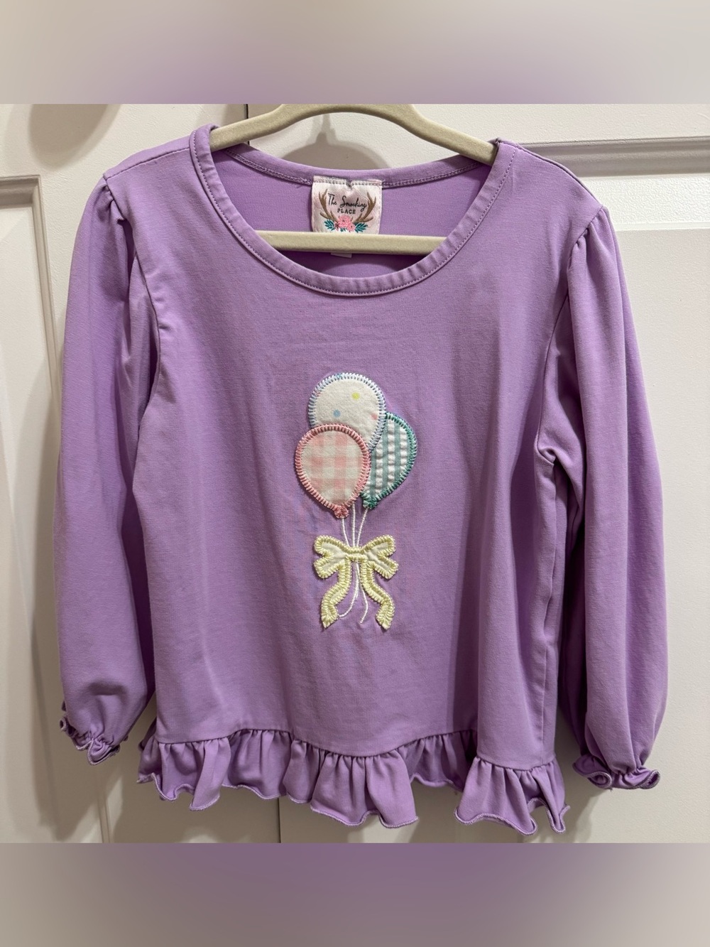 The Smocking Place Birthday Balloon Shirt